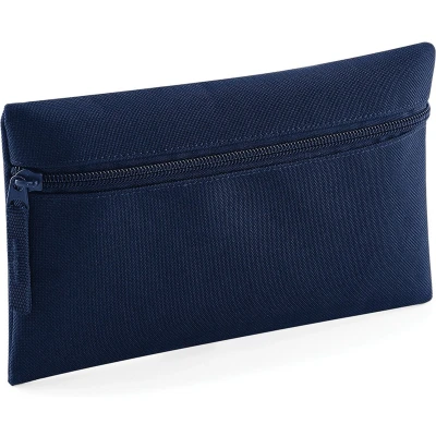 Afbeelding van Quadra Classic Zip potlood zak *Etui *Pennen zakje * french navy