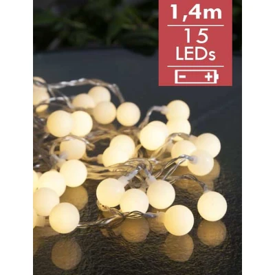 Afbeelding van LED lichtketting &quot;Berry&quot; 735cm Ook geschikt voor buiten lichtkleur: Warm Wit met stekker Kerstdecoratie