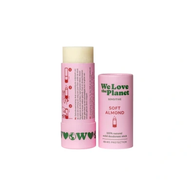 Afbeelding van We Love the Planet Deo Stick Soft Almond Sensitive 40g