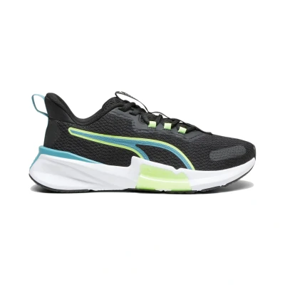 Afbeelding van Puma PWRFrame fitness schoenen zwart/blauw/groen
