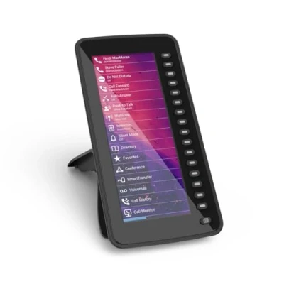 Afbeelding van Snom D7C kleur USB uitbreidingsmodule voor D7xx telefoons (hoge resolutie kleurenscherm met achtergrondverlichting, daisy chain maximaal 3 modules), Zwart, 00004467
