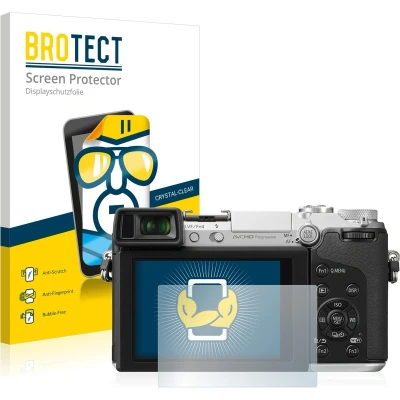 Afbeelding van BROTECT Screenprotector voor Panasonic Lumix DMC GX7 Folie Beschermfolie transparant (2 Stuks)