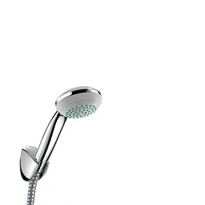 Afbeelding van Hansgrohe Crometta 85 1jet Badset Porter &quot;;c Met Slang 125 Cm. Chroom