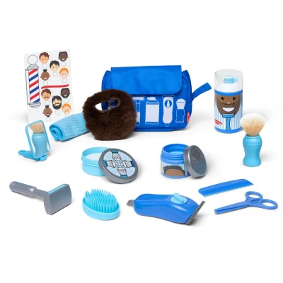Afbeelding van Melissa &amp; Doug Kapper speelset Met opbergtas en trillende tondeuse