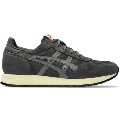 Afbeelding van Asics Hardloopschoenen voor op de weg, Heren, Maat: 45, Obsidian grey truffle Leer en textiel