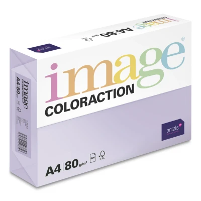 Afbeelding van Image Coloraction gekleurd kopieerpapier Tundra/lavendel 80g/m² A4 pakket met 500 vellen