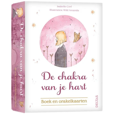 Afbeelding van Deltas de Chakra Van Je Hart Boek en Orakelkaarten, 1set