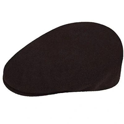 Afbeelding van Kangol Platte pet, Bruin (tabak), XL