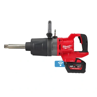 Afbeelding van Milwaukee M18 ONEFHIWF1D 12C ONE KEY 1&quot; D greep slagmoersleutel met frictiering en verlengde as (150 mm)