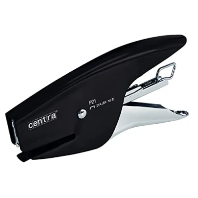Afbeelding van Esselte Centra 626151 nietmachine P21, compatibel met punten 21/4 mm, zwart