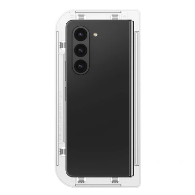 Afbeelding van 2 Pack Screenprotectors Samsung Galaxy Z Fold 5: Spigen GLAStR Fit Duo + Applicator