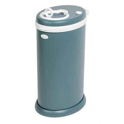 Afbeelding van Ubbi Roestvrij staal Nappy Pail, Geurvergrendeling, Geen speciale tas nodig, Award Winning, Registry Must Have, Open Water