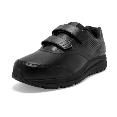 Afbeelding van Brooks Heren Addiction Walker V Strap 2 Wandelschoen, Zwart/Zwart, 44.5 EU X breed