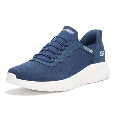 Afbeelding van Skechers Sport BOBS Squad Chaos Sneakers laag, Heren, Maat: 48.5, Navy Imitatieleer/ textiel