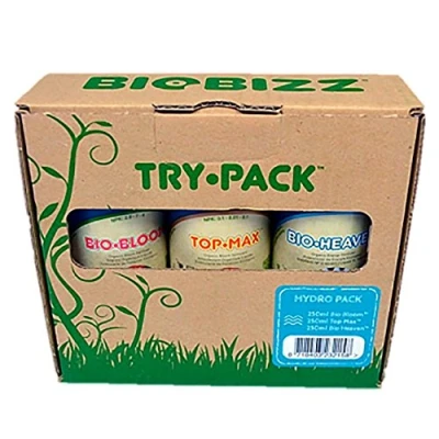 Afbeelding van BIOBIZZ TRY PACK™ HYDRO PACK