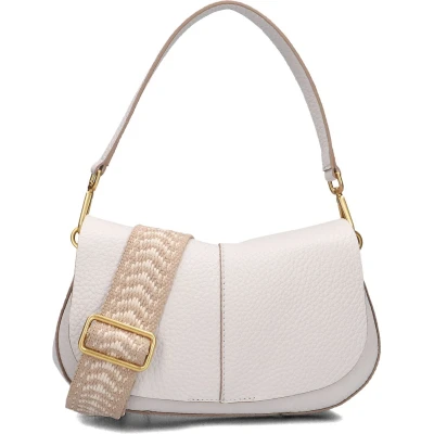 Afbeelding van Gianni Chiarini Helena Round 11088 Schoudertassen Dames Wit Maat ONESIZE