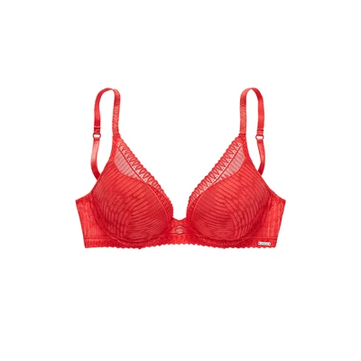 Afbeelding van s.Oliver Push upbeha voor dames, hibiscus rood, 70B