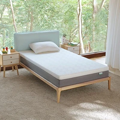Afbeelding van Novilla Matras 100 x 200 cm H3 gel traagschuim koudschuimmatras 7 zones schuimrolmatras bamboevezels ademend Oeko Tex 22