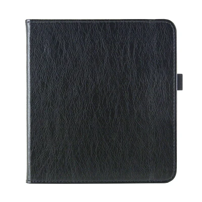 Afbeelding van Kobo Forma Hoes: iMoshion Luxe Effen Bookcase Zwart Kunstleder E Reader Hoezen