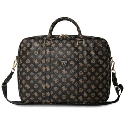 Afbeelding van CG MOBILE onder licentie Guess laptoptas 4G Peony Front Pocket Zipper Triangle Logo 16&quot; (zwart), zwart