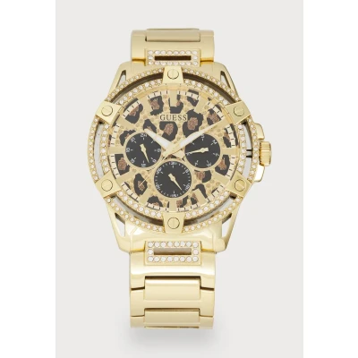 Afbeelding van Guess KING Horloge goldcoloured, Heren, Maat: One Size, Gold coloured