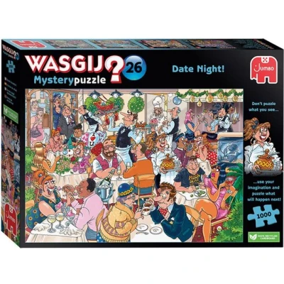 Afbeelding van Wasgij van Jumbo myst.26 Date Night! 1.000 st.331