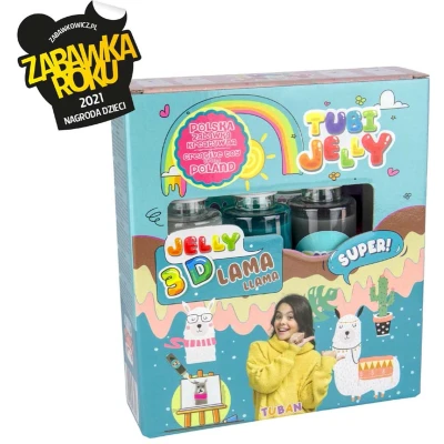 Afbeelding van Tuban Tubi Jelly set met 3 kleuren Llama