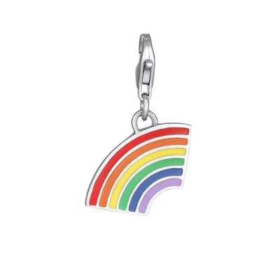 Afbeelding van Elli Egenbogen Emaille Bedel, Dames, Maat: One Size, Silber