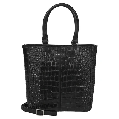 Afbeelding van BURKELY leren mini shopper Cool Colbie zwart