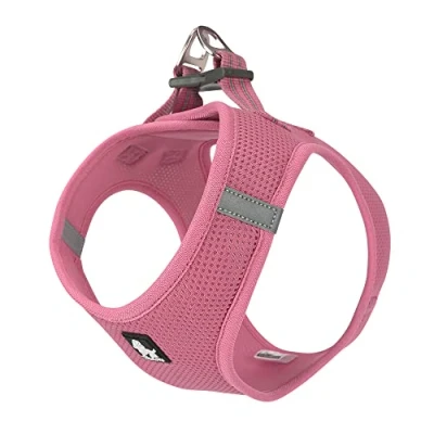 Afbeelding van TRUE LOVE Hondentuigje, zacht luchtgaas, verstelbaar, reflecterend vest voor kleine en middelgrote rassen, XXS, roze