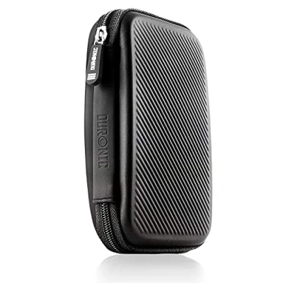 Afbeelding van Duronic HDC2 kleine beschermhoes zwart voor externe draagbare harde schijf (compatibel met Western Digital, Toshiba, Buffalo, Hitachi, Seagate, Samsung en vele andere