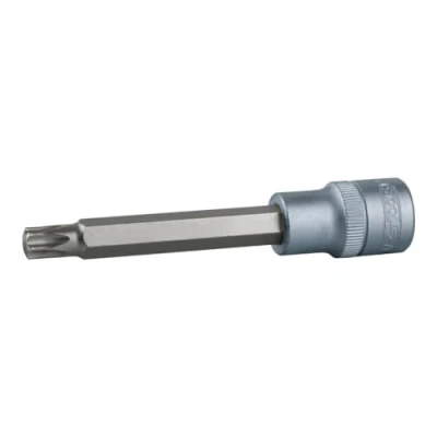 Afbeelding van KS Tools, Dopsleutel + dopmoer, 1/2&quot; Torx bit met kopgat, lang,TB80
