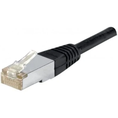 Afbeelding van Connect 0.50 m Koper RJ45 Cat.6a F/UTP Patchkabel Zwart