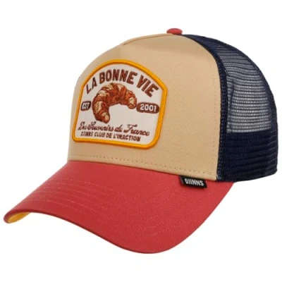 Afbeelding van Djinns La Bonne Vie #2 Trucker Cap Mesh Hat Caps, navy/blue/wine, One size