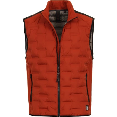 Afbeelding van Casa Moda Regular Fit Outdoor vest rood, Effen