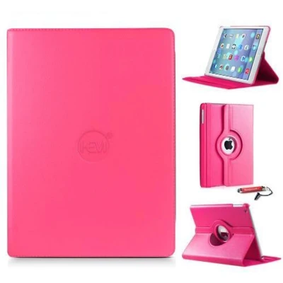 Afbeelding van iPad hoes Air 1 HEM Cover hard roze met uitschuifbare Hoesjesweb stylus