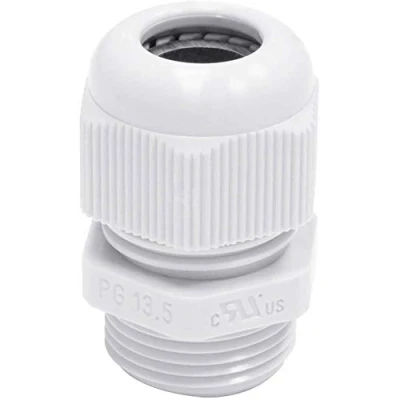 Afbeelding van KVPG13GR Wartel Verschroefbaar, Met trekontlasting PG13.5 Polyamide Grijs 1 stuk(s)