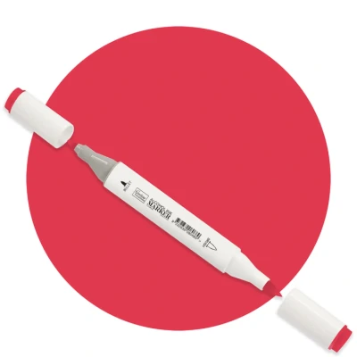 Afbeelding van Deep Red Twin Tip Alcohol Ink Marker