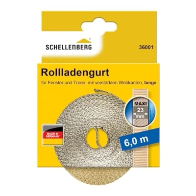 Afbeelding van Schellenberg rolluikgordel Beige 6 m.