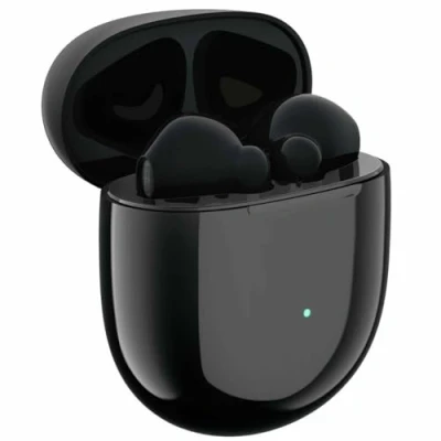 Afbeelding van TCL MoveAUDIO S200 draadloze hoofdtelefoon (ruisonderdrukking, Bluetooth 5.0, snelopladen, extra dunne oplaadhoes, IP54, Touch) zwart