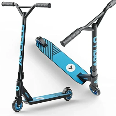 Afbeelding van Apollo Stunt Scooter Genius Pro 4.0 Hoogwaardige Stuntstep Funstep ABEC 9 Kogellagers 100 mm Wielen met Aluminium Kern Funscooter Step