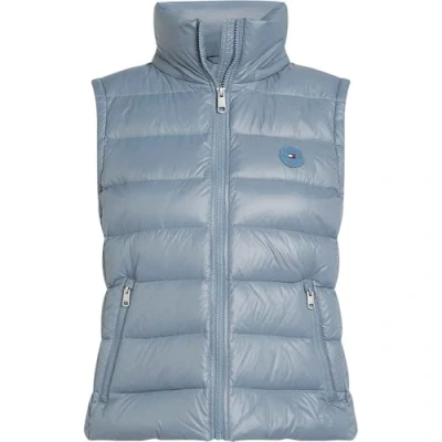 Afbeelding van Tommy Hilfiger Feminine Gloss VEST Bodywarmer, Dames, Maat: Large, Flint blue
