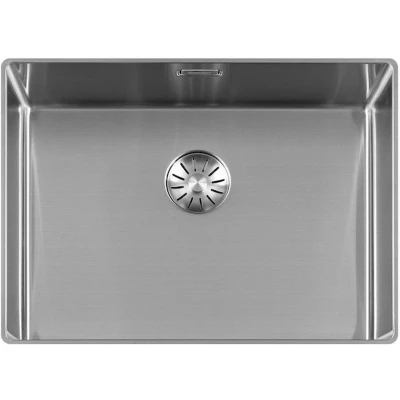 Afbeelding van Lorreine 55SL1016 Slim spoelbak 55x40cm vlakinbouw RVS