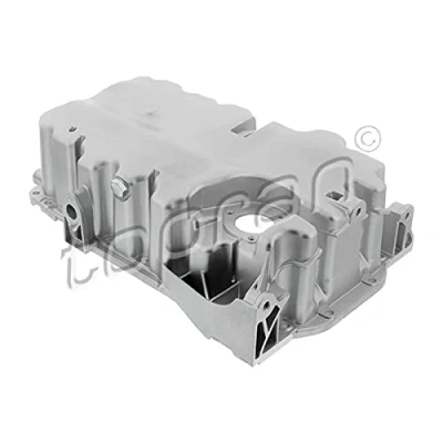 Afbeelding van TOPRAN 118 117 Carterpan Met olieaftapschroef afdichtring, gat voor oliestandsensor, Zonder sensor, oliekuipafdichting Aluminium
