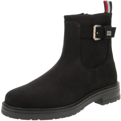 Afbeelding van Tommy Hilfiger FW0FW07478 Damesschoenen Laarzen BDS Zwart