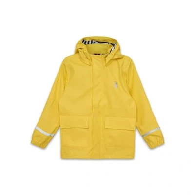 Afbeelding van LEGO Regenjacke Regenmantel 100% Wasserdicht LWJochy 201 Regenjas, 207A Geel w. Navy, 122