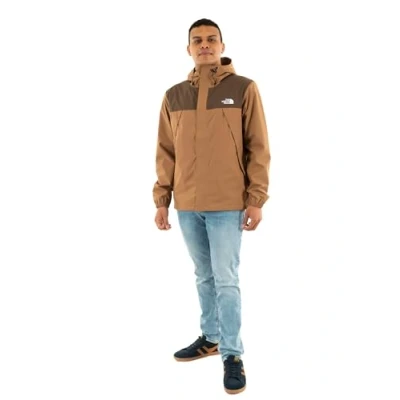 Afbeelding van The North Face Antora Regenjas, Heren, Maat: Medium, Latte/smokey brown