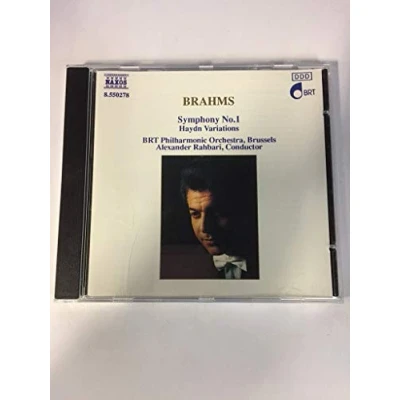 Afbeelding van BRT Philharmonic Orchestra Brussels, Alexander Rahbari Brahms: Symphony 1/Haydn Variations (CD)