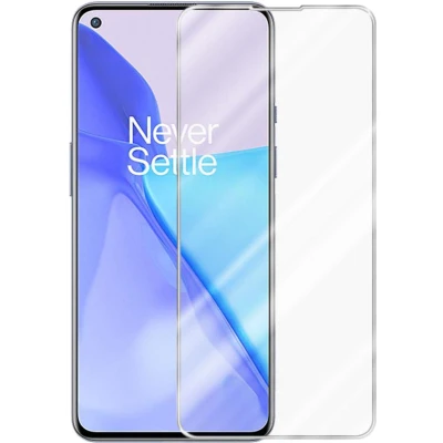 Afbeelding van Cadorabo Screenprotector geschikt voor OnePlus 9 in KRISTALHELDER Tempered Display Pantser Film beschermglas