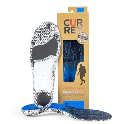Afbeelding van CURREX HikePro inlegzool je nieuwe dimensie van wandelen. Dynamische performance voor wandelen, hiking of wandelingen, blauw (High Profile), EU 47 49 (label XXL)